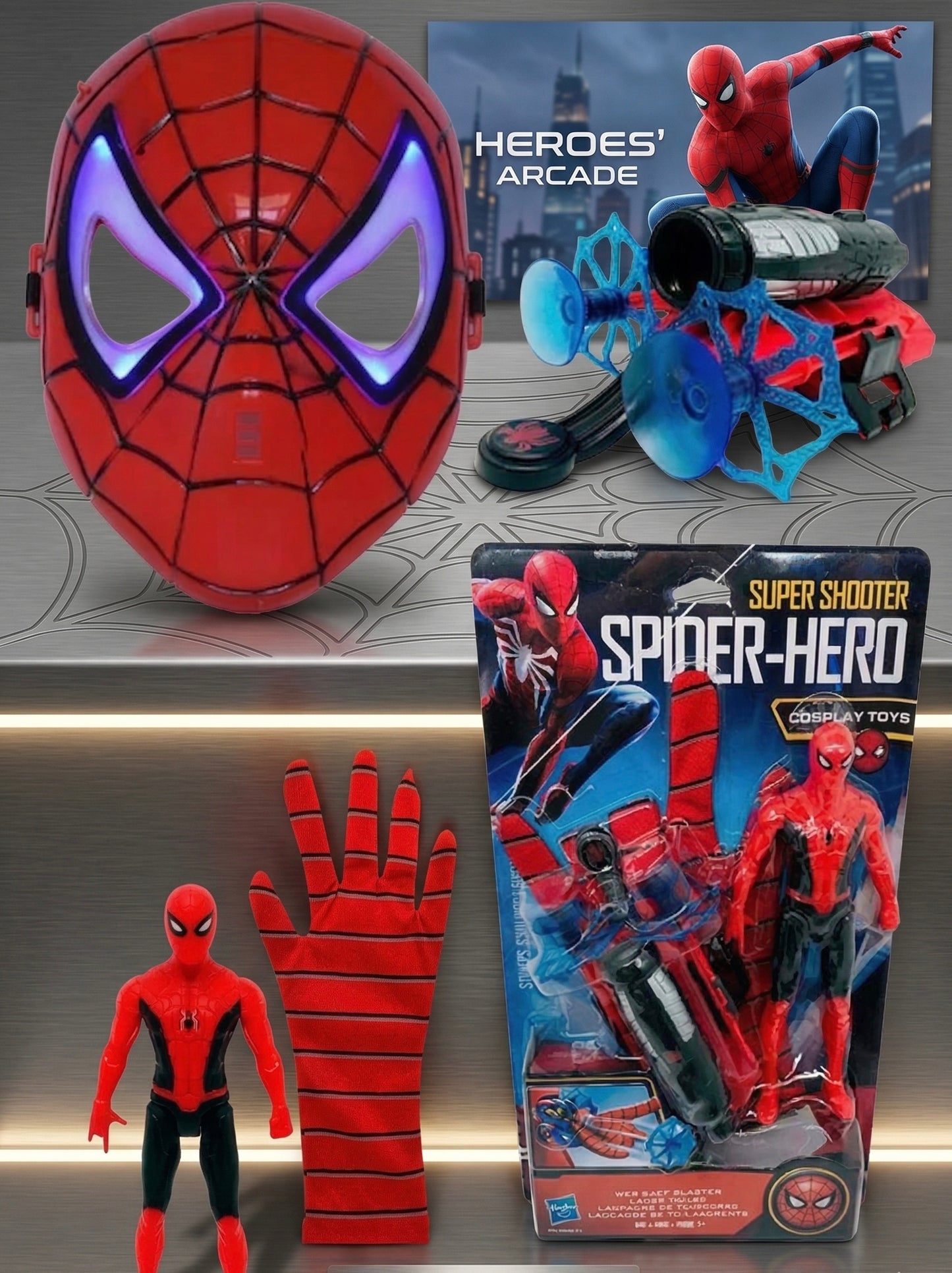 -HeroSpider Şehrin Yeni Kahramanı Seti
